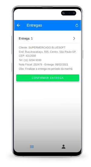 Bluesoft Roteiro de Entregas Screenshot 1