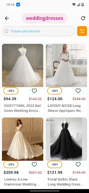 Cheap Shopping Wedding Dresses Screenshot 0