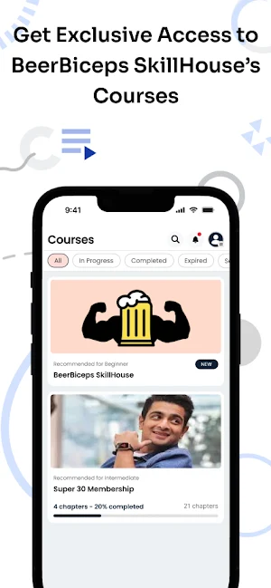 BeerBiceps SkillHouse Screenshot 2