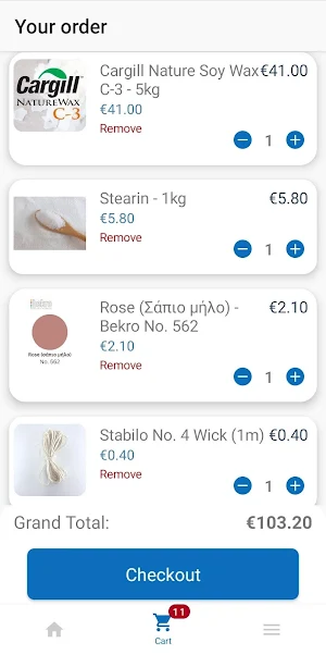 Candle Supplies Cyprus Screenshot 2