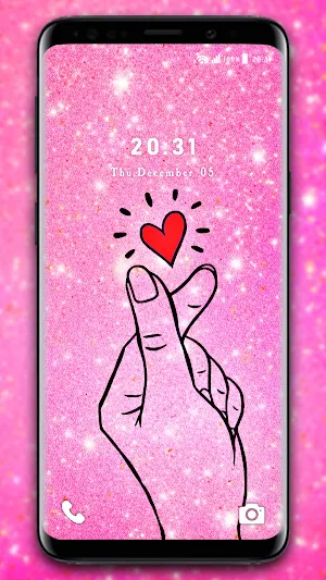 Glitter Wallpaper Screenshot 0