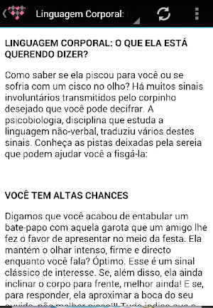 Manual da Conquista e Sedução Screenshot 1
