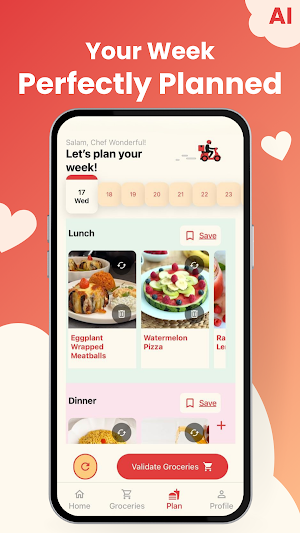 Laddaty: AI Cooking App Screenshot 1