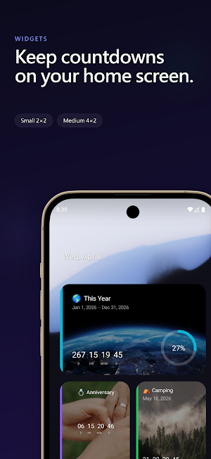 countdawns - Countdown Widget Screenshot 2