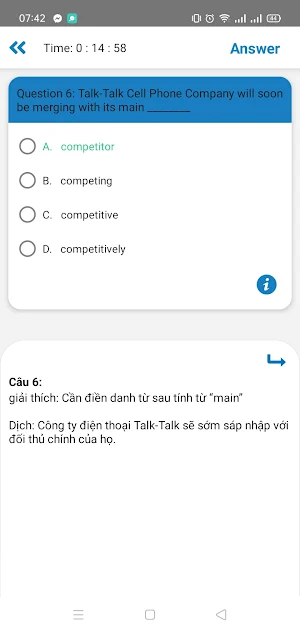 toeic support everybody Screenshot 3