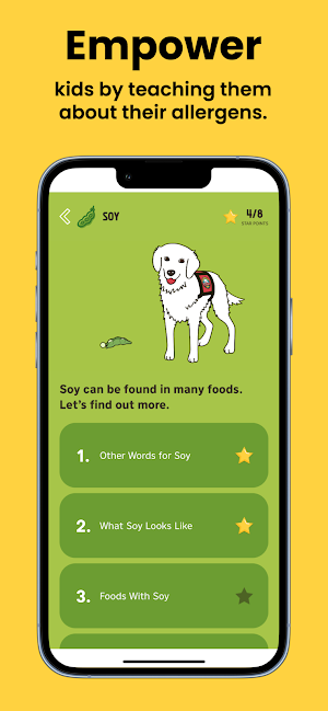 Harley's Food Allergy Game Screenshot 2