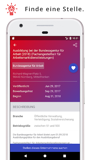 AzubiWelt - Berufe entdecken & Stellen finden Screenshot 3