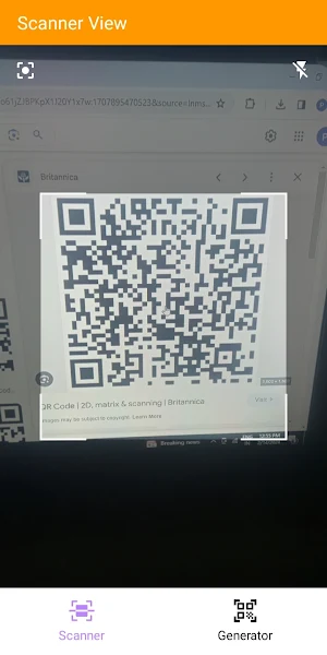 QR Code Scanner & QR Generator Screenshot 0
