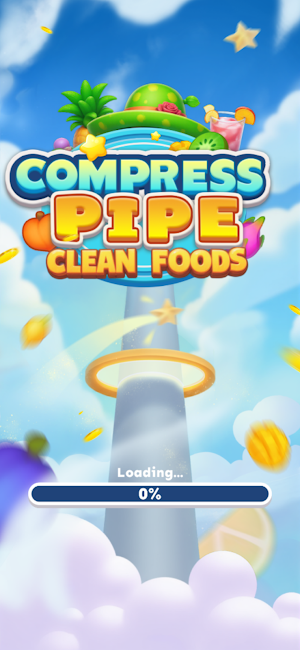 Compress Pipe：Clean foods Screenshot 0