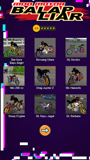 Mod Motor Balap Liar Screenshot 1