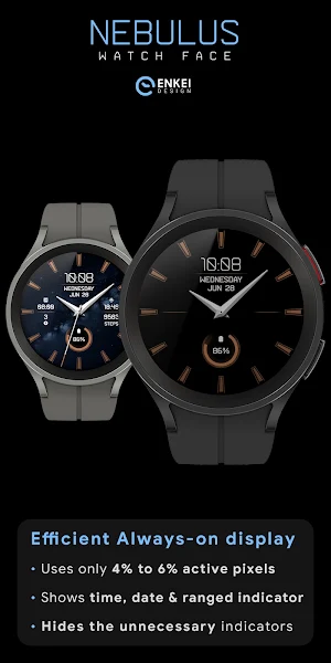 Nebulus - watch face Screenshot 2