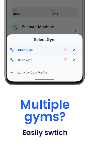 Gym Tracker Screenshot 2