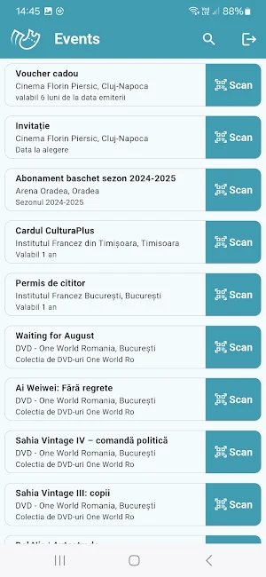 Scan Tickets Screenshot 2