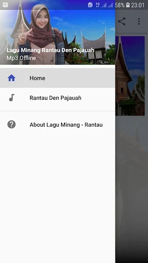 Lagu Rantau Den Pajauah Ofline Screenshot 1