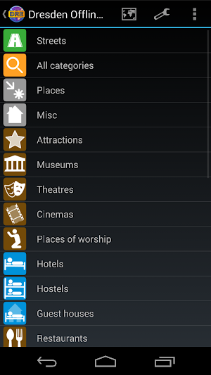 Dresden Offline City Map Screenshot 3