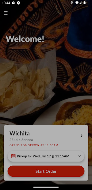 El Mexico Cafe Screenshot 1