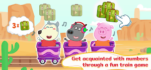 Wolfoo Learns Numbers & Shapes Screenshot 1