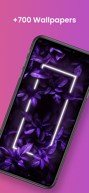 Wallcraft Cute Neon Wallpaper Screenshot 1