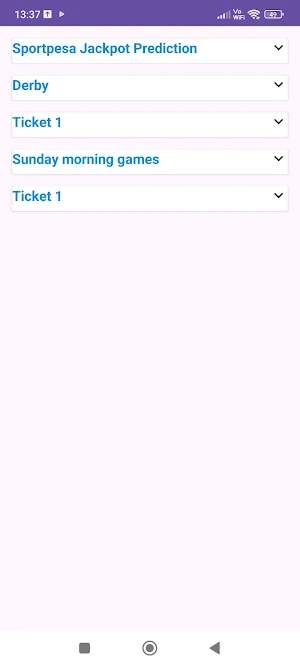Soccer & Jackpot Predictions Screenshot 1