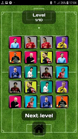 Football stars - Memory Game Screenshot 3