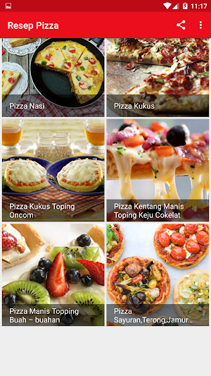 Resep Pizza Screenshot 3