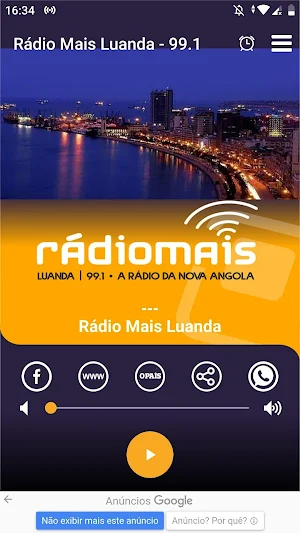 Rádio Mais Luanda - 99.1 Screenshot 0