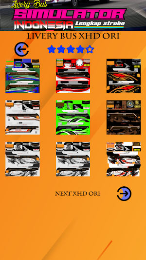 Livery Bus Simulator Indonesia Lengkap Strobo Screenshot 3
