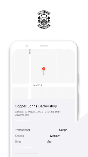 Copper Johns Barbershop Screenshot 0