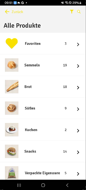 Bäcker Müller Prien Chiemgau Screenshot 2