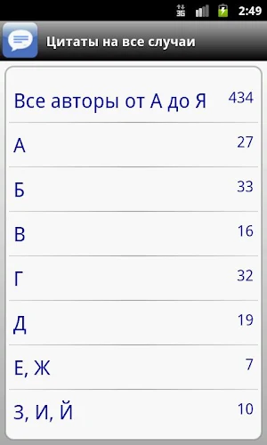 Цитаты на все случаи Screenshot 1