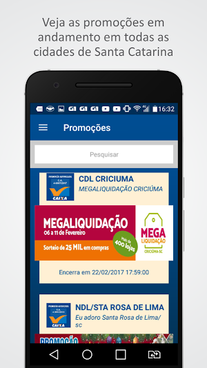 Sorteio CDL Screenshot 2