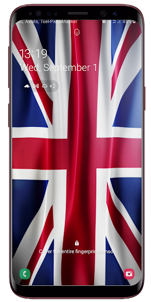 Britain Flag Live Wallpaper Screenshot 3