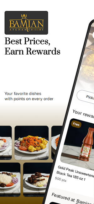 Bamian Restaurant Screenshot 0