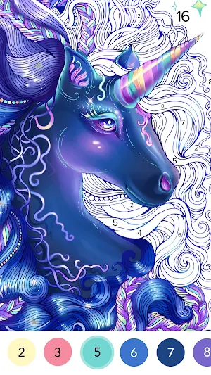 Relax Paint : Color by Number Screenshot 1