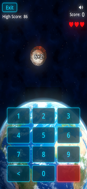 MathStar - Earth Defender Screenshot 0