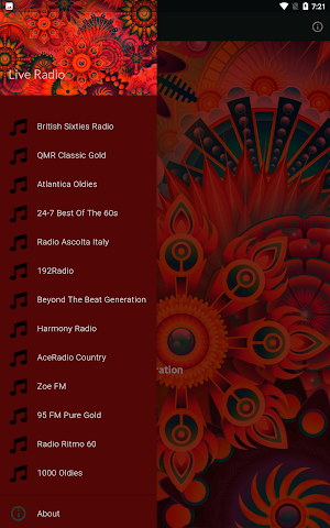 60s Radios Live Screenshot 1