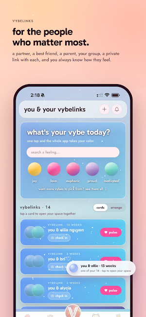 Vybe — Feel It, Share It Screenshot 2