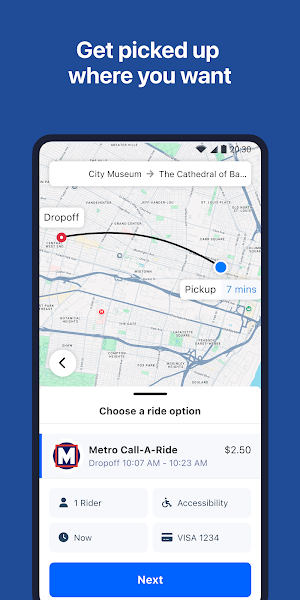 MetroGo! (STL Call-A-Ride) Screenshot 1
