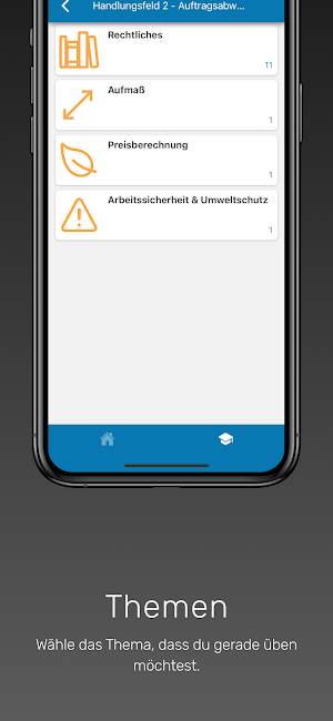 Online Meisterschule Lern-App Screenshot 3