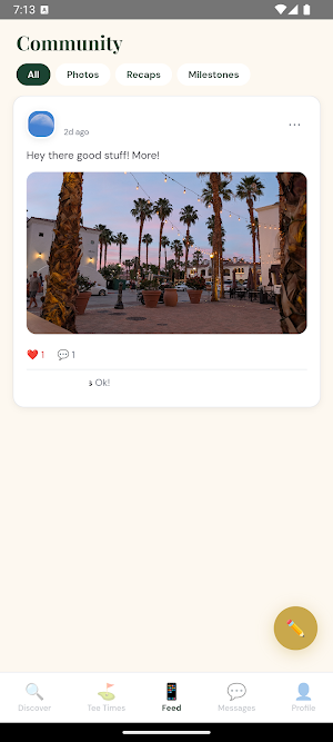 GolfHer-AI Find Golf Partners Screenshot 3