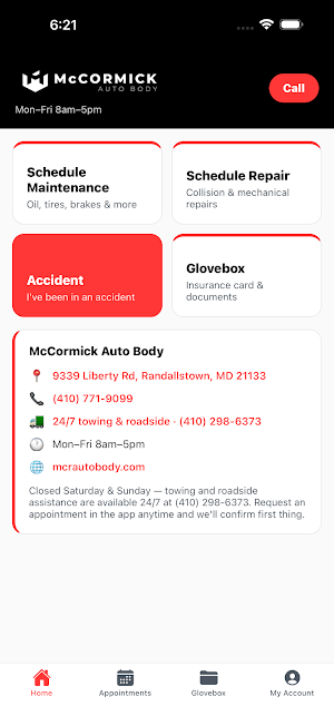 McCormick Auto Body Screenshot 0