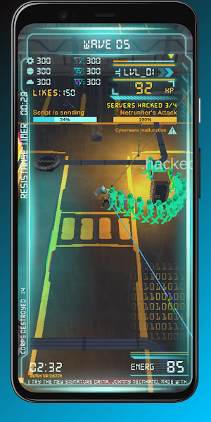Cyber Loop: Netrunner RPG Screenshot 0