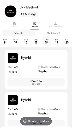 CXP Method Screenshot 3