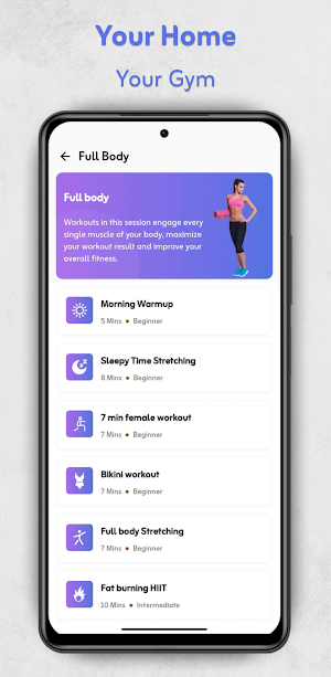 Workout for Women: Fitness App Screenshot 1