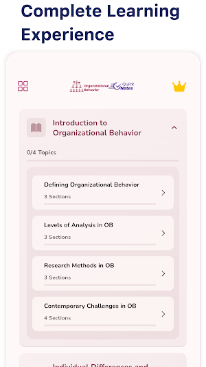 Organizational Behavior Screenshot 0