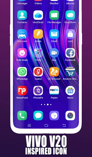 Vivo V21 Theme Screenshot 0