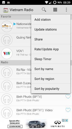 Vietnam Radio Screenshot 2
