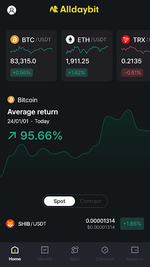 Alldaybit - Crypto Exchange! Screenshot 1