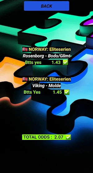 Btts Combo - NORBERTO Screenshot 2