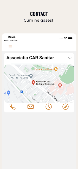 Asociatia CAR Sanitar Screenshot 2